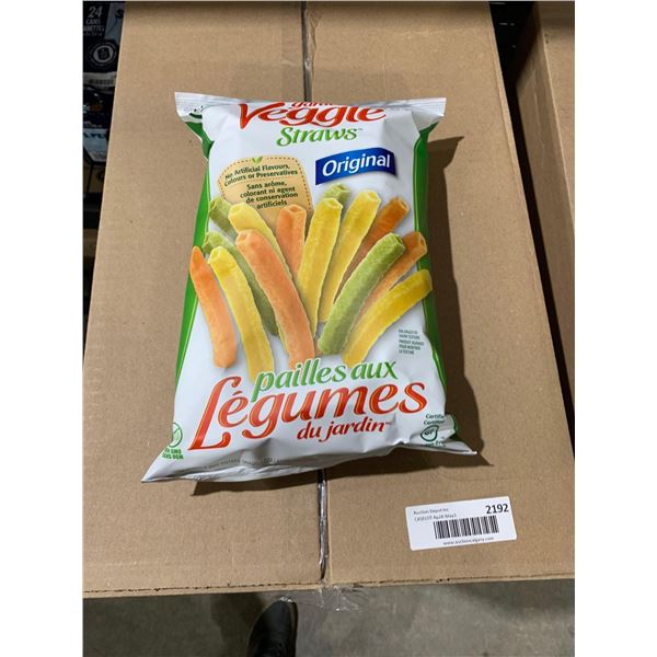 CASE LOT Garden Veggie Straws 12 x 142g