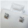 Image 3 : 14K Gold Diamond Studs .24 carat (I1, F-G) Solitaire Earrings Made in Canada -Appraised Value $1130.