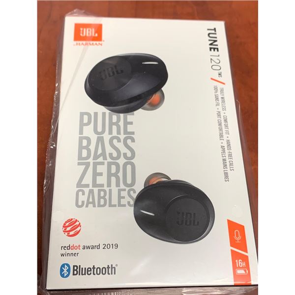 NEW JBL Tune 120 Pure Bass Ear Buds