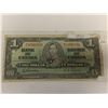 Image 1 : Bank of Canada 1937 King George VI $1.00 Bill