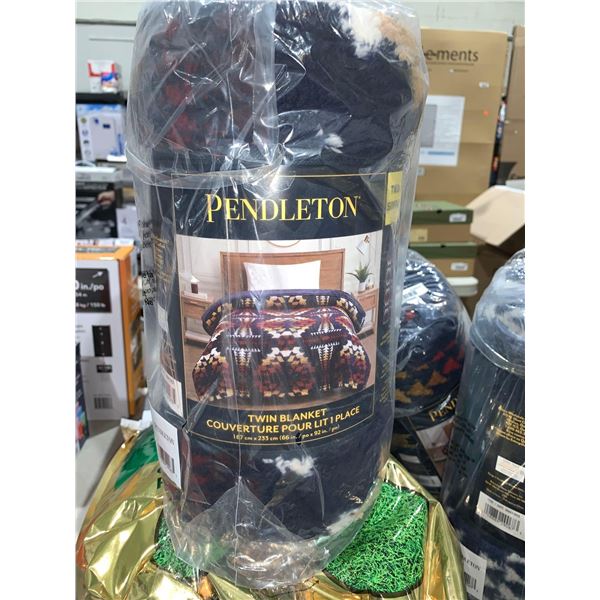 Pendelton Reversible Twin Blanket 66"x92"