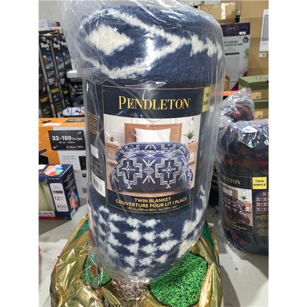 Pendelton Reversible Twin Blanket 66"x92"