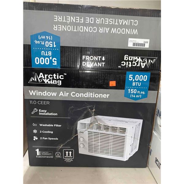 Artic King Window Air Conditioner 5000 BTU 1450SQ/FT
