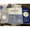 Image 5 : Moen Mikah 4-Piece Magnetix Shower Head Set - Brushed Nickel