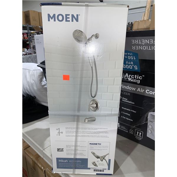 Moen Mikah 4-Piece Magnetix Shower Head Set - Brushed Nickel