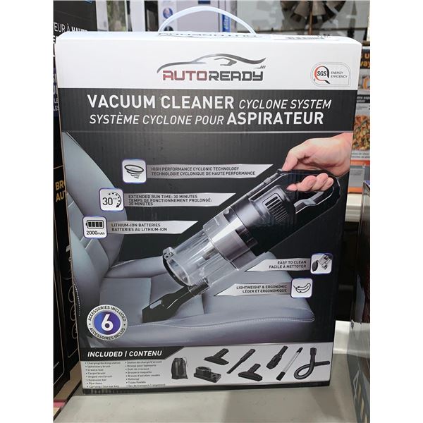 AutoReady Vacuum Cleaner Cyclone System 6 accessories Included