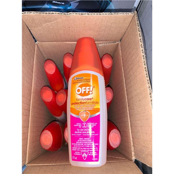 Johnson Off! Family Care Spray Insect Repellant For use on Kids 12x175ml