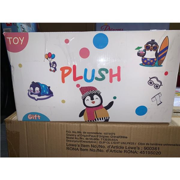 Plush Penguin Toy 15.7"