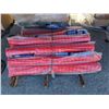 Image 2 : Pallet Lot Quest 4'x50' Better Barrier Drift Control Temporary Fencing - 15 rolls