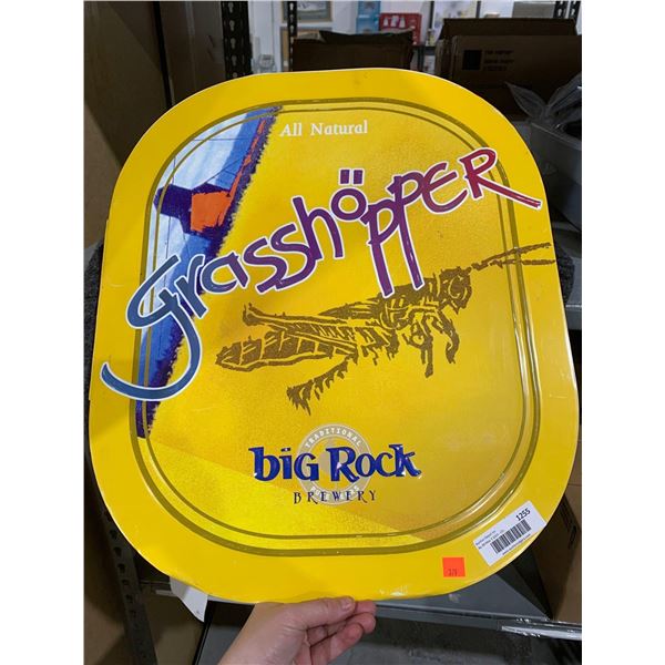 Double Sided Big Rock Ale Signage