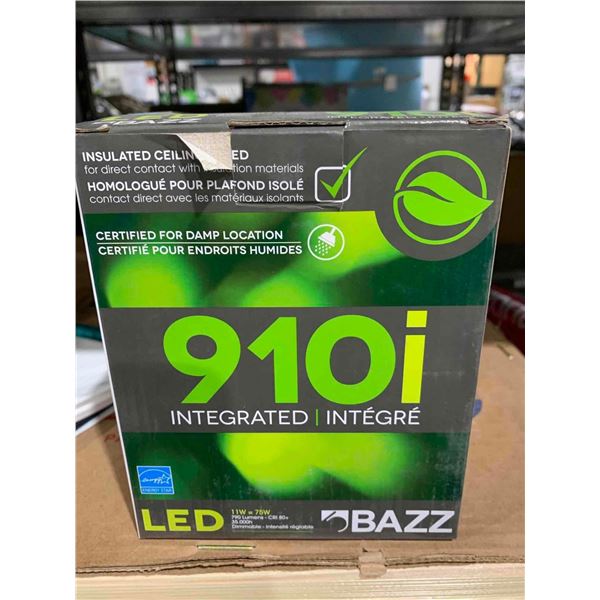 Bazz LED 910i Integrated Pot Light Kit - Lot of 12