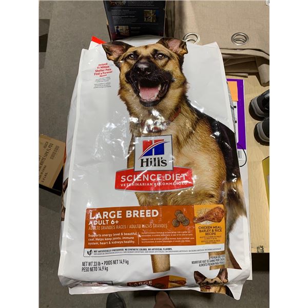 Hill's Science Diet Large Breed Adult 6+ Chicken Meal, barley & Rice 33lbs