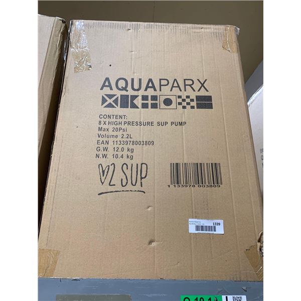 Auqa Parks Love to Sup Hand Air Pumps - Lot of 8