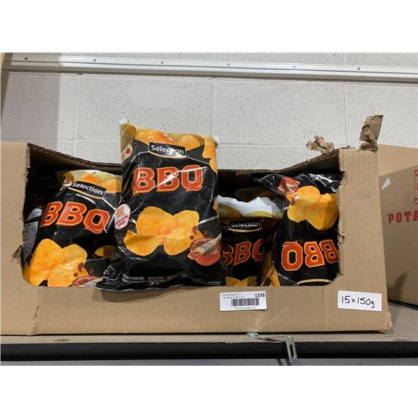 Selection BBQ Potato Chips 15x150g