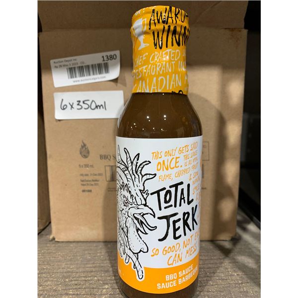 Total Jerk BBQ Sauce 6x350ml