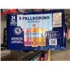 Image 1 : S.Pellegrino Essenza Carbonated Natural Mineral Water w/ Natural Flavors 24 x 330ml