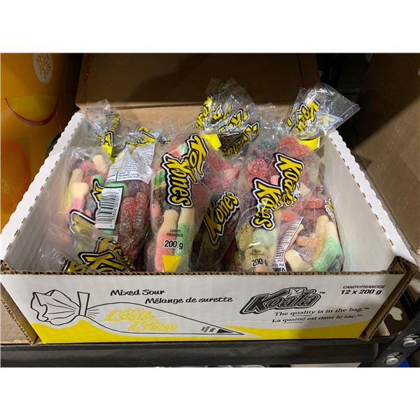 Koala Mixed Sour Cones 12x200g