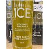 Image 2 : Sparkling ICE Coconut Pineapple Flavored Sparkling Beverage 12x503ml