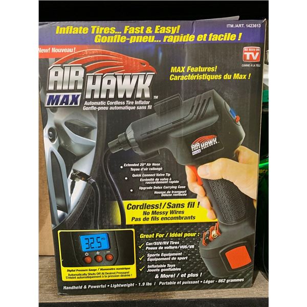 Air Hawk Max Automatic Cordless Tire Inflator