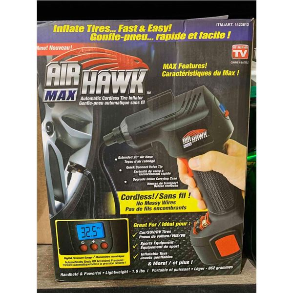 Air Hawk Max Automatic Cordless Tire Inflator