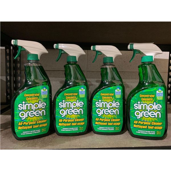 Simple Green All Purpose Cleaner 4 x 946ml