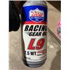 Image 2 : Lucas Synthetic Racing Gear Oil 7.5 WT Trans & Diff Lube - 6x 1 QT