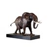 Image 1 : Elephant - bronze sculpture