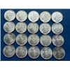 1878-1900 Morgan Silver Dollars ALL BU MS-63 (20-Count Roll Mixed Years)