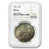 Image 1 : 1891 Morgan Dollar MS-64 NGC