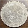 Image 2 : UNCIRCULATED 1977 Mexico Cien 100 Pesos 0.720 Silver Coin 0.6428 ASW