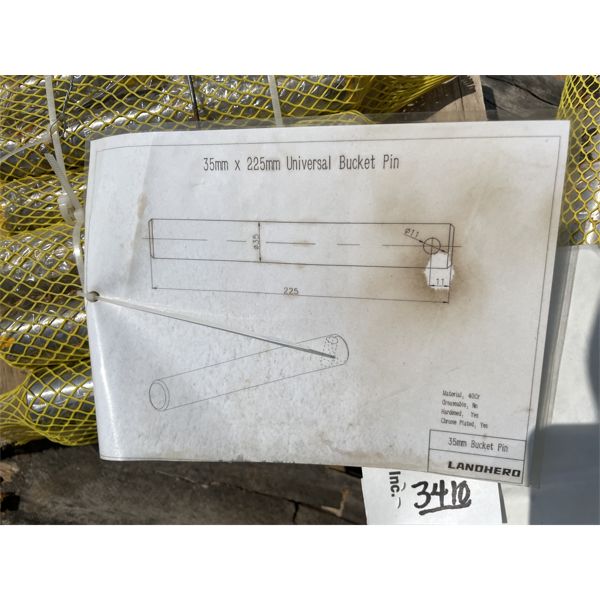 2023 LANDHERO 35 mm BUCKET PINS