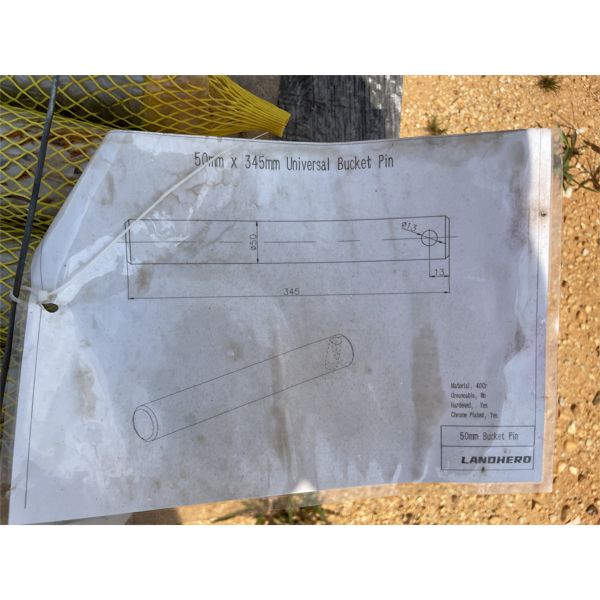 2023 LANDHERO 50 mm BUCKET PINS