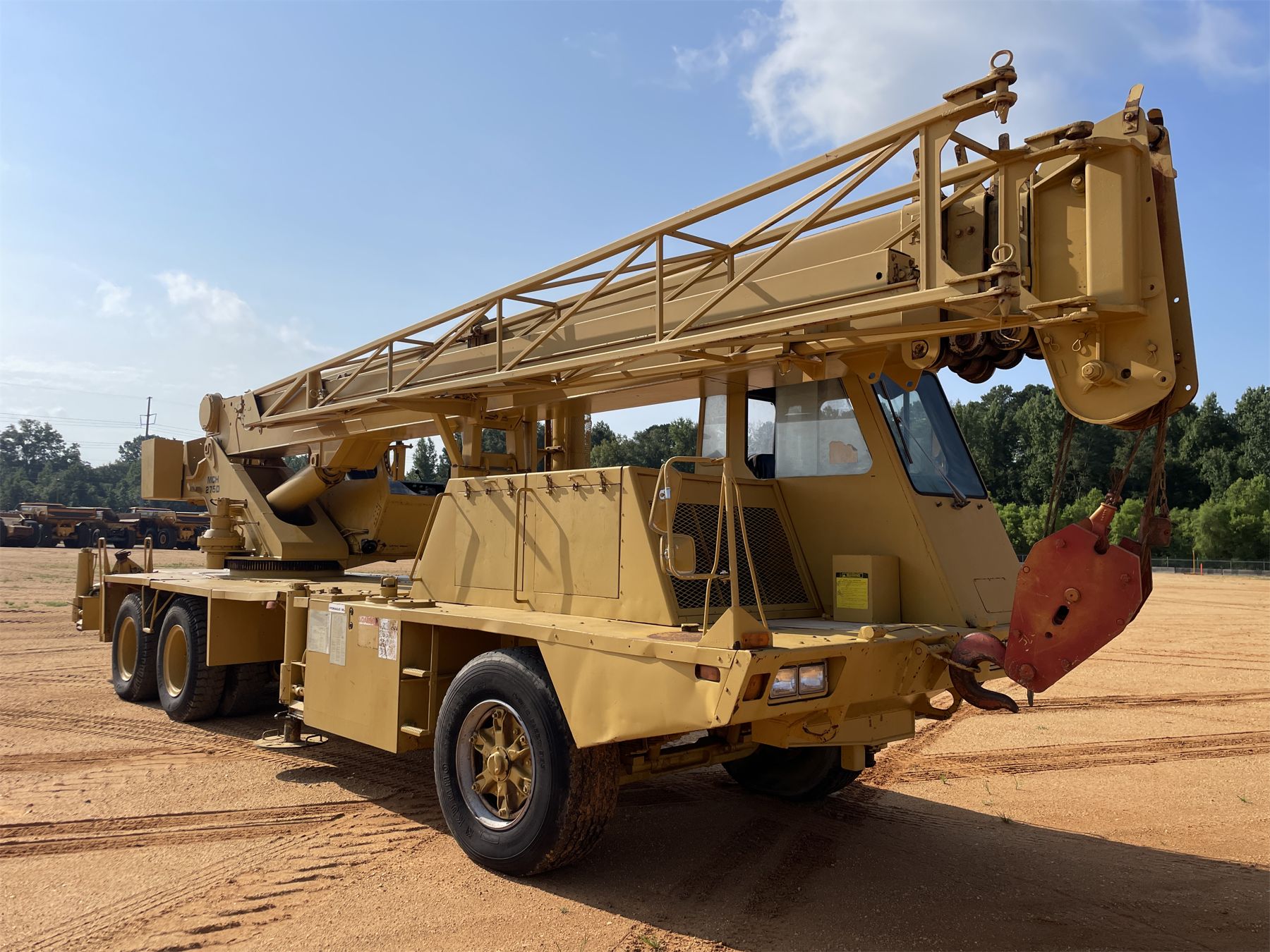 KOEHRING LORAIN MCH 275D Truck Crane J M Wood Auction Company Inc koehring-lorain-mch-275d-truck-crane-j-m-wood-auction-company-inc