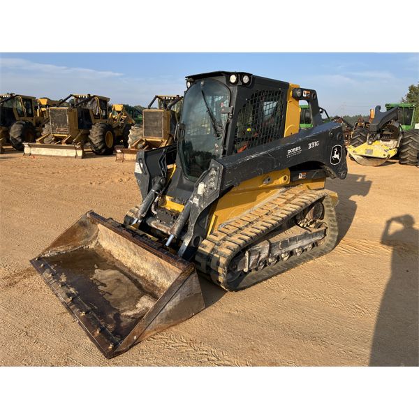 2021 JOHN DEERE 331G Skid Steer Loader - Crawler