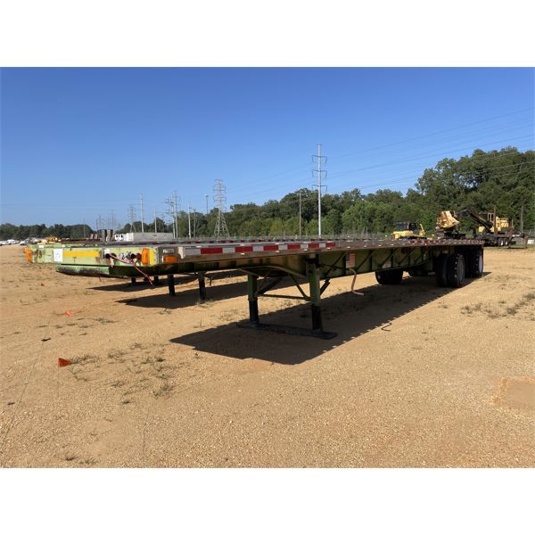2002 TRANSCRAFT TL-80K Flatbed Trailer
