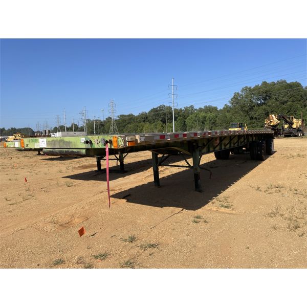 2002 TRANSCRAFT TL-80K Flatbed Trailer
