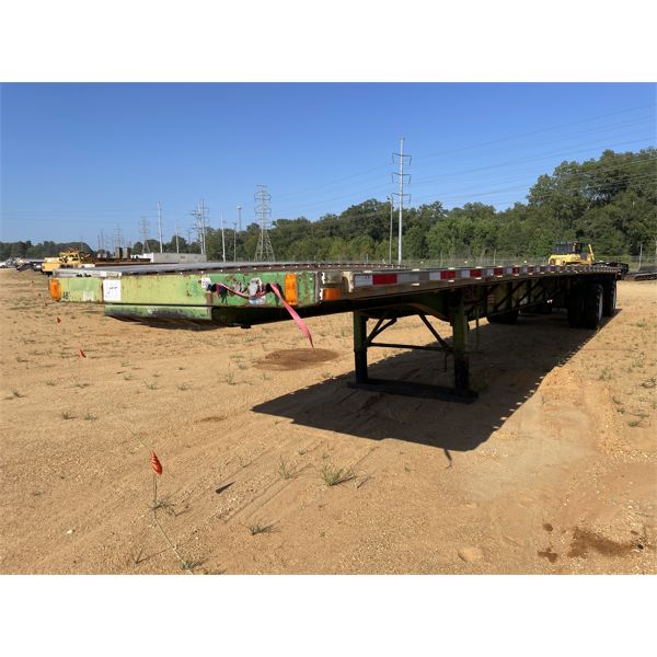2002 TRANSCRAFT TL-80K Flatbed Trailer
