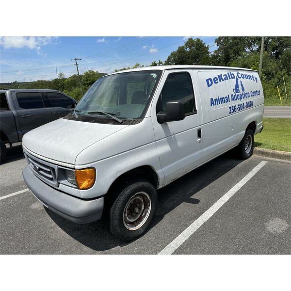 2007 FORD E150 Cargo Van