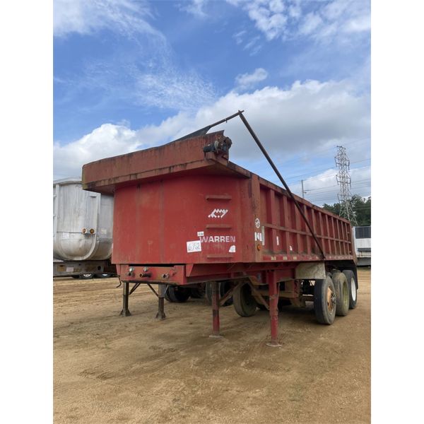 1997 WARREN SFS2654 Dump Trailer
