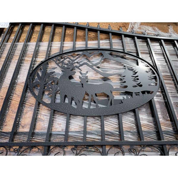 2023 GREATBEAR 20' BI-PARTING WROUGHT IRON GATE