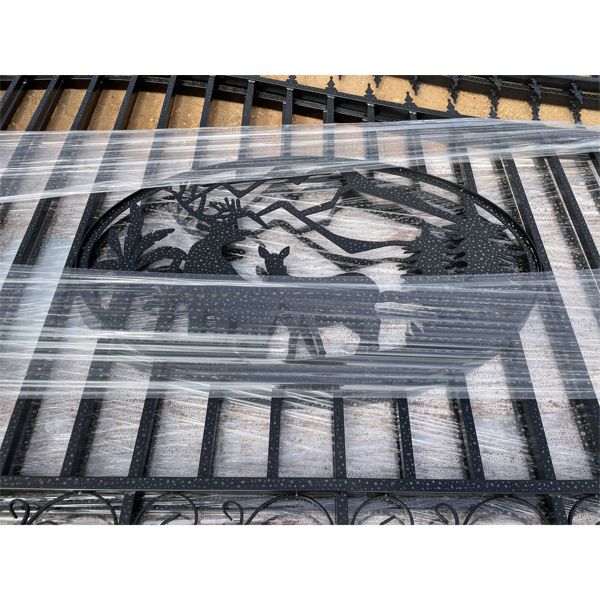 2023 GREATBEAR 20' BI-PARTING WROUGHT IRON GATE