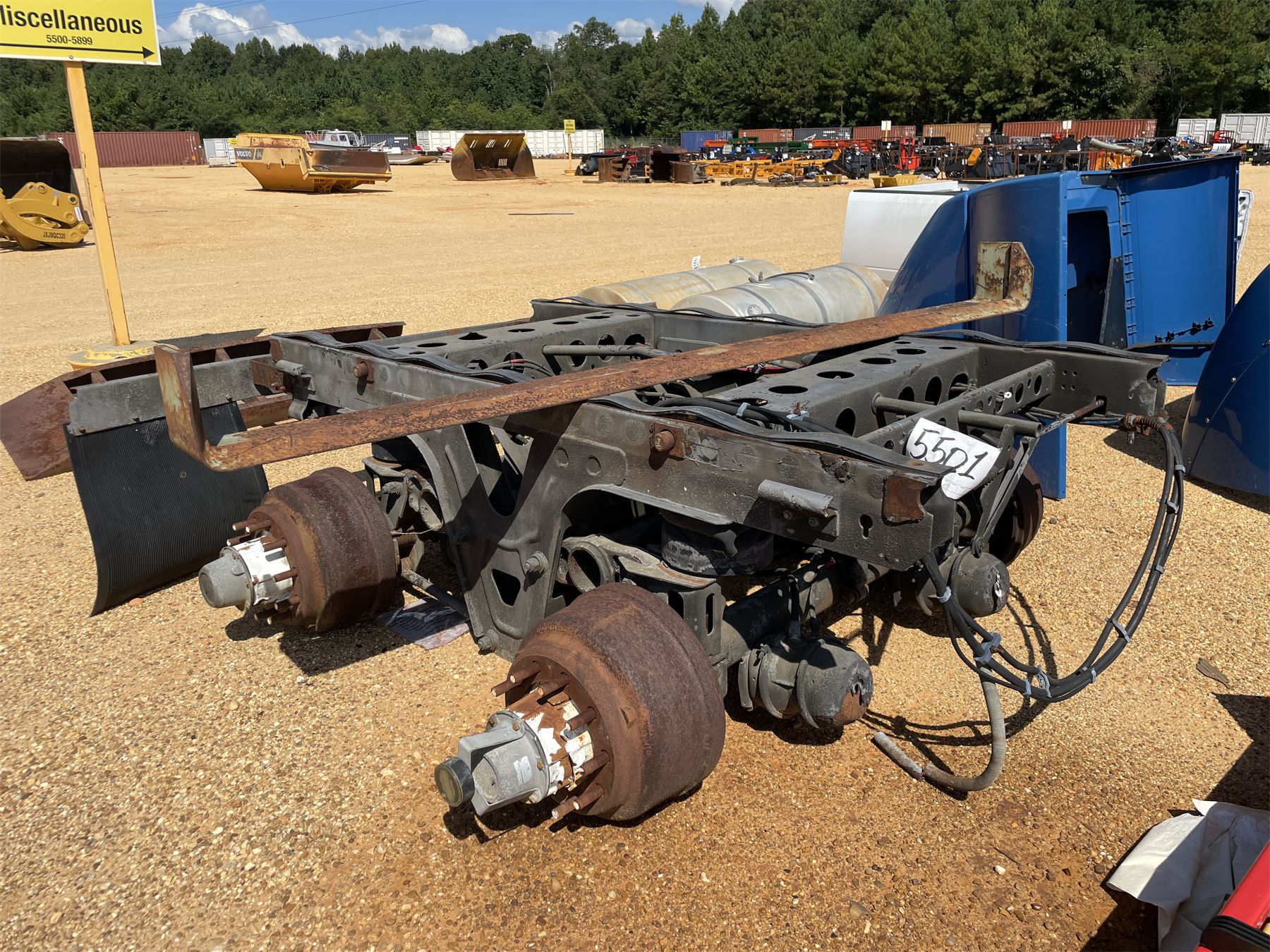 TRUCK AXLES & FRAME J.M. Wood Auction Company, Inc.