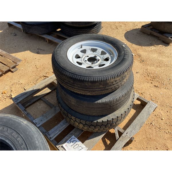 (3) TIRES/ (2) RIMS