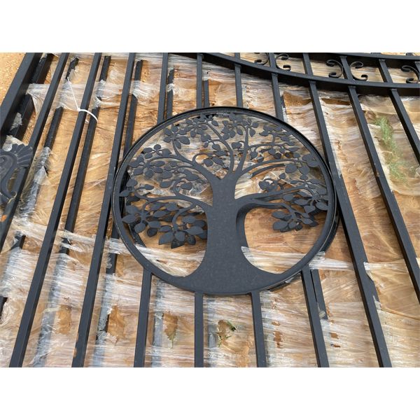 14' TREE SCENE IRON GATE