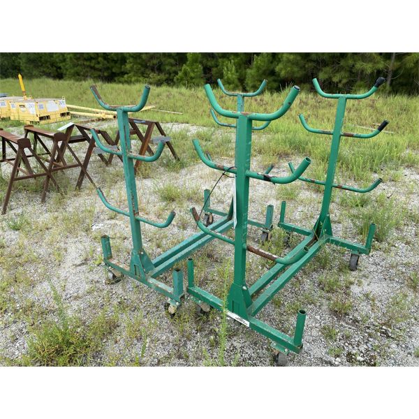 (2) GREENLEE 668 CONDUIT/PIPE RACK