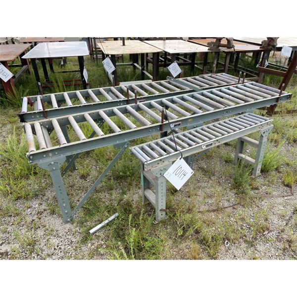 (3) HYTROL ROLLER TABLES