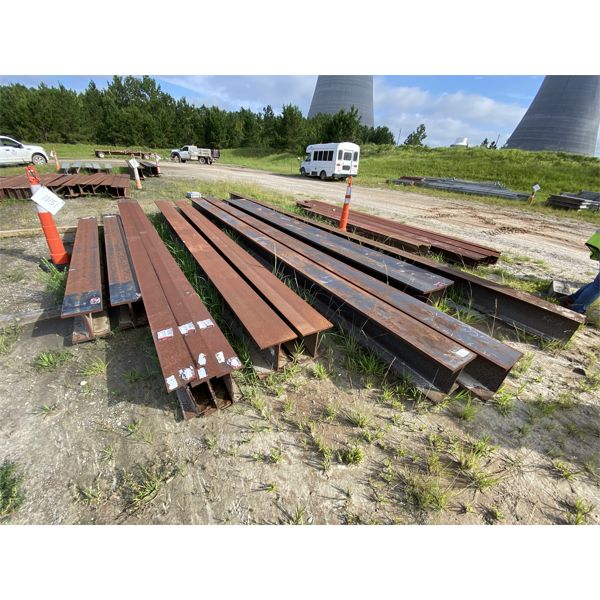(12) 10", 12" & 13" H-BEAM