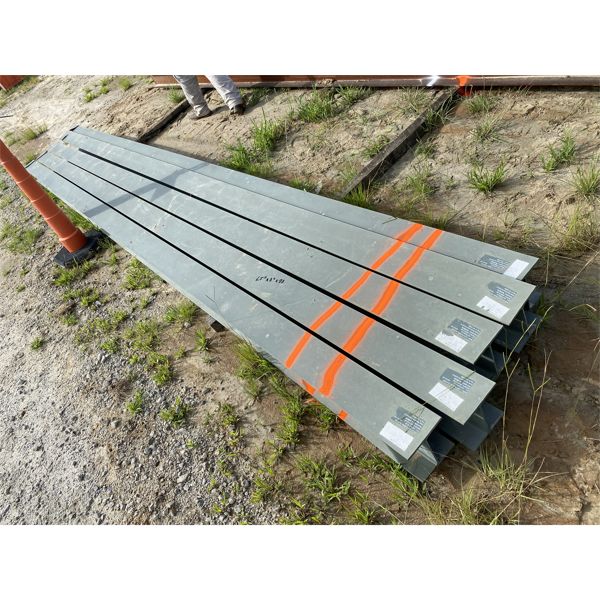(5) 6.5" x 8" GALVANIZED H-BEAM