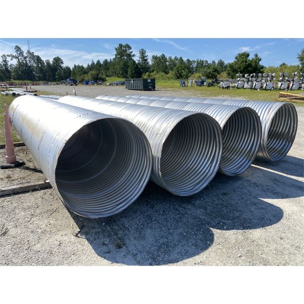(4) 48" CORRUGATED METAL PIPE