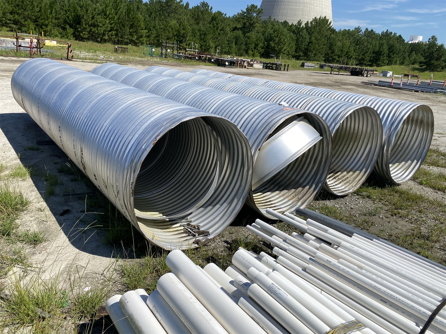 (4) 48" CORRUGATED METAL PIPE - J.M. Wood Auction Company, Inc.